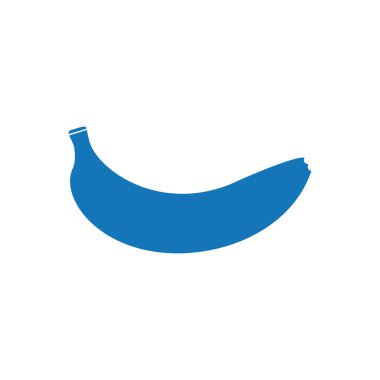 Banana Icon mavi beyaz