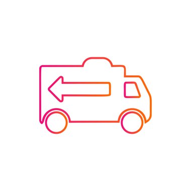 Ok simgesi vektör ile Van