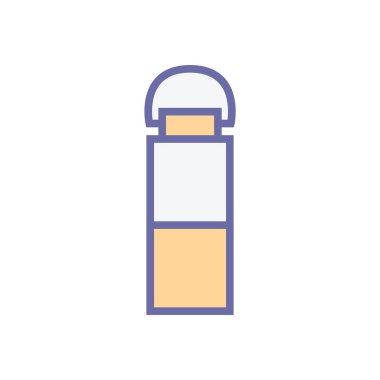 Şişe işareti simgesi-plastik şişe simgesi illüstrasyon