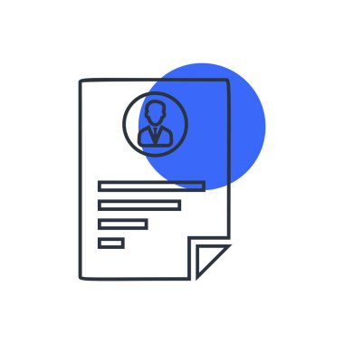 Devam vektör simgesi-CV işareti