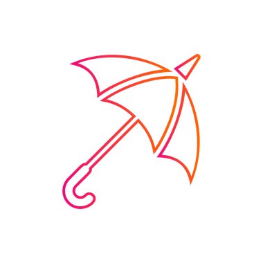 Umbrella Icon vector-işareti