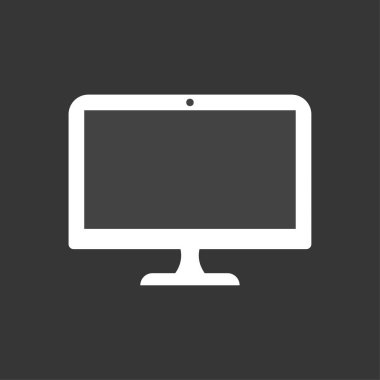 bilgisayar simgesi vektör illüstrasyonu 