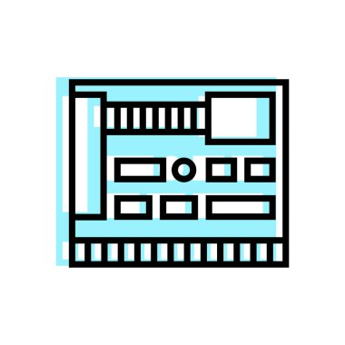 Bilgisayar anakart simgesi-Işlemci işareti