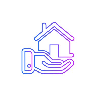 Ev koruma simgesi-ev güvenliği işareti