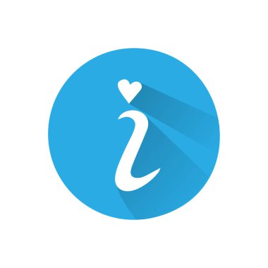 bilgi simgesi-beyaz vektör