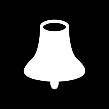 Okul zili simge vektör-çan işareti