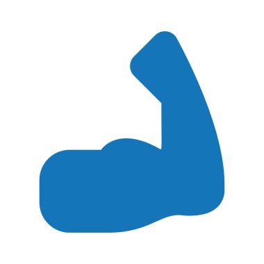 beyaz spor salonu egzersiz simgesi