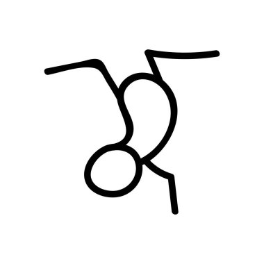 Sopa rakam, vücut egzersiz simgesi