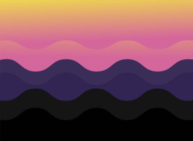 Soyut degrade renk Modern arka plan. Vektör tasarımı