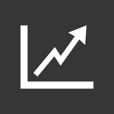 Büyüme simge vektör çizim 