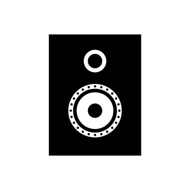 Hoparlör simgesi vektörü-bilgisayar hoparlör işareti