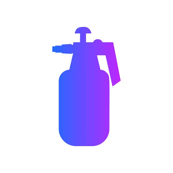 Jardinería Spray Icono Plano Vector — Archivo Imágenes Vectoriales