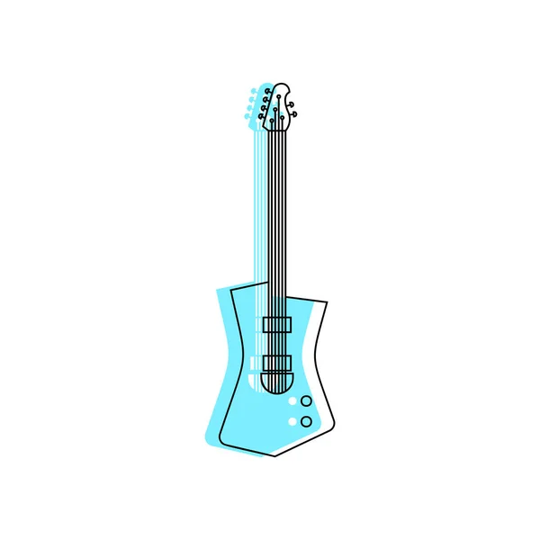 Instrumentos Musicales Icono Vector — Vector de stock