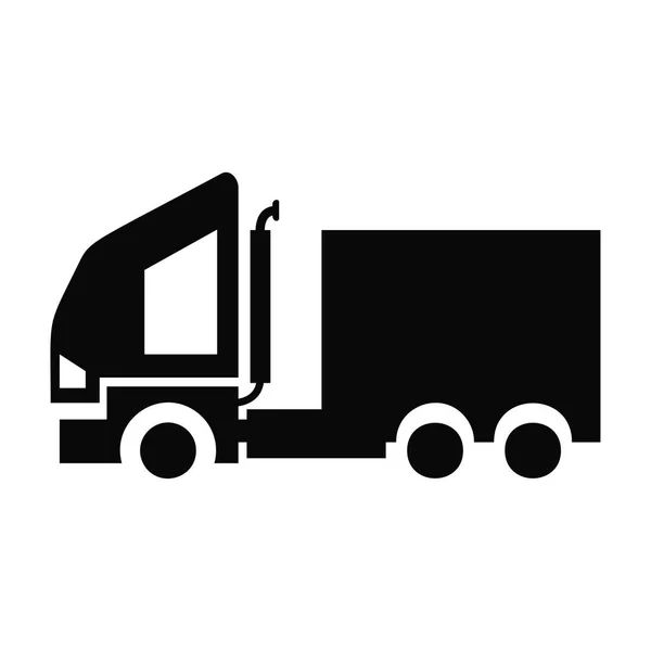 Lkw Ikone Vektor Illustration — Stockvektor