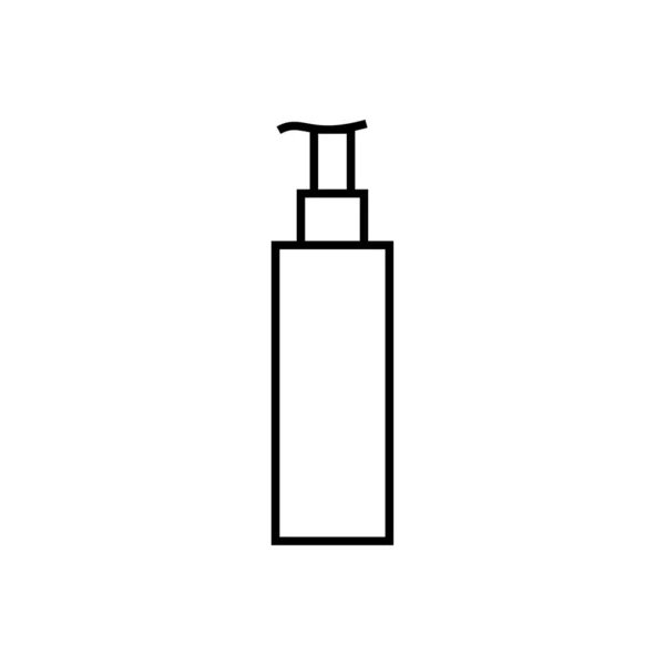 Parfum Icoon Lineaire Stijl Lichaam Spray Icon Vector — Stockvector