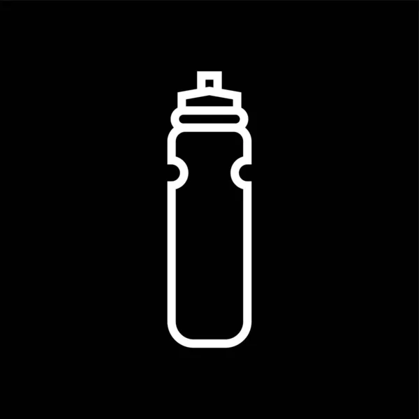 瓶子标志图标-塑料瓶图标插图 — 图库矢量图片