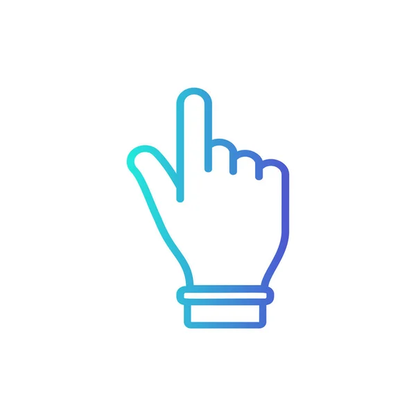 Hand Vector Icon Vector — Stock Vector