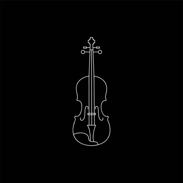 Икона Музыкальных Инструментов Вектор — стоковый вектор
