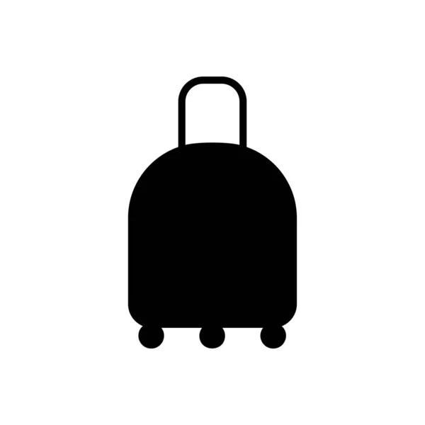 Icône sac de voyage - Panneau bagages — Image vectorielle