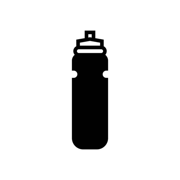 Icono de signo de botella - Ilustración de icono de botella de plástico — Vector de stock