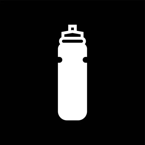 Bottiglia Segno Icona Bottiglia Plastica Icona Illustrazione — Vettoriale Stock