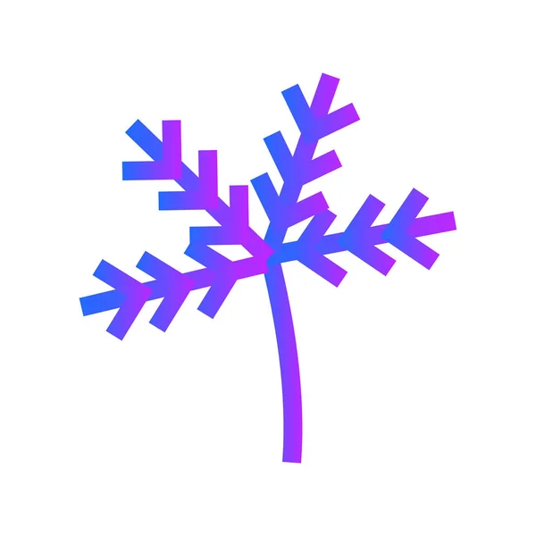 Вектор иконки дерева - знак растений — стоковый вектор