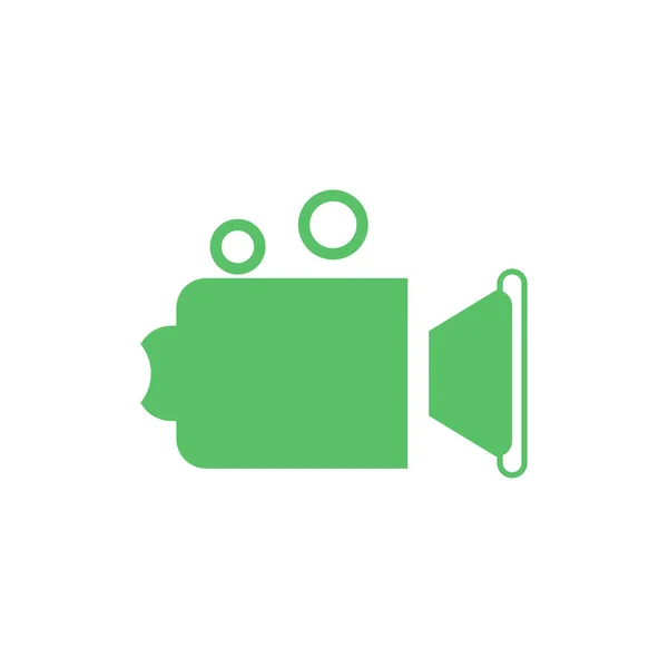 Videocamera Vector Pictogram — Stockvector