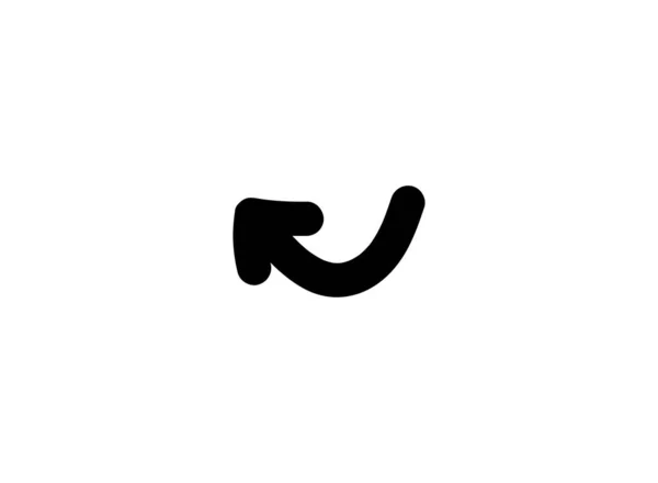Σύμβολο Βέλους Σχεδίασης Χεριού — Διανυσματικό Αρχείο