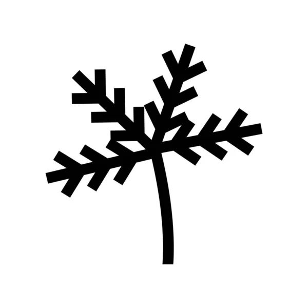 Baum Symbol Vektor Pflanzen Zeichen — Stockvektor