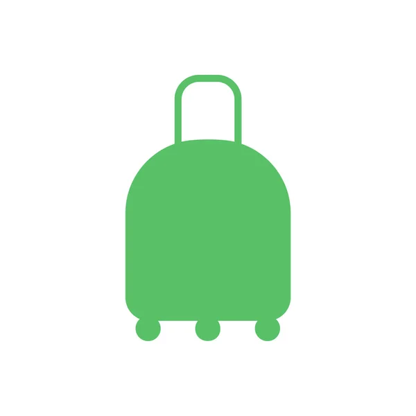 Icono de bolsa de viaje - Señal de equipaje — Vector de stock