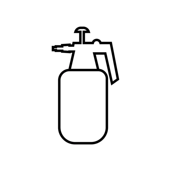 Jardinería Spray Icono Plano Vector — Archivo Imágenes Vectoriales