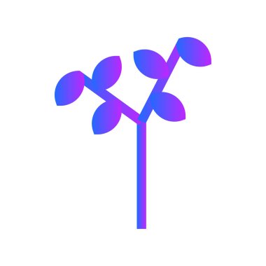 Ağaç simgesi vector-bitkiler işareti