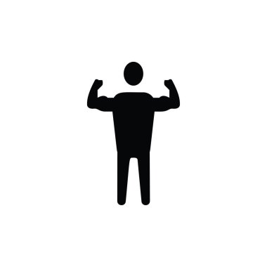 Erkekler vücut geliştirmeci tam vücut siyah