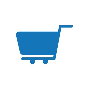 Sepet ikonu vektör illüstrasyonu