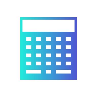 Hesap makinesi işareti simgesi-vector