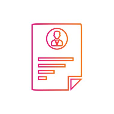 Devam vektör simgesi-CV işareti