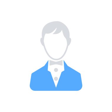 Okul-erkek simge vektör