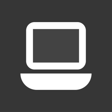 Bilgisayar simgesi vector siyah