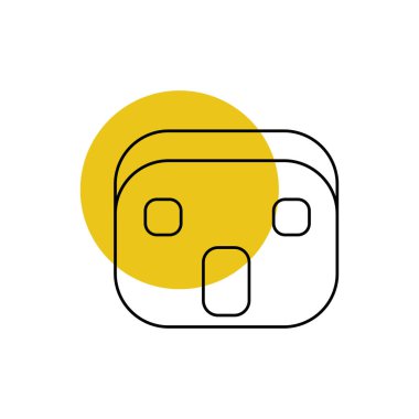 Ana sayfa simgesi-ev işareti vektör-anahat