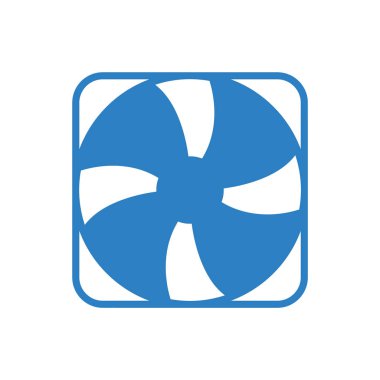 Masaüstü soğutma fanı simgesi-bilgisayar soğutma fanı işareti