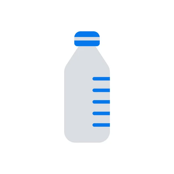 Icône signe bouteille - Illustration icône bouteille en plastique — Image vectorielle