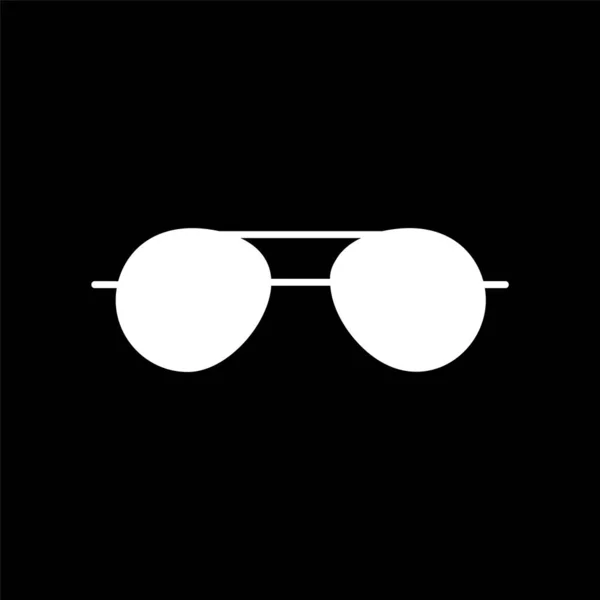 Sonnenbrille Symbol Vektor Brille Zeichen — Stockvektor
