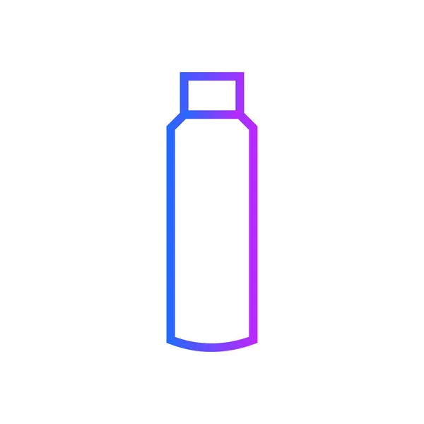 Значок пляшки - ілюстрація пластикової пляшки — стоковий вектор