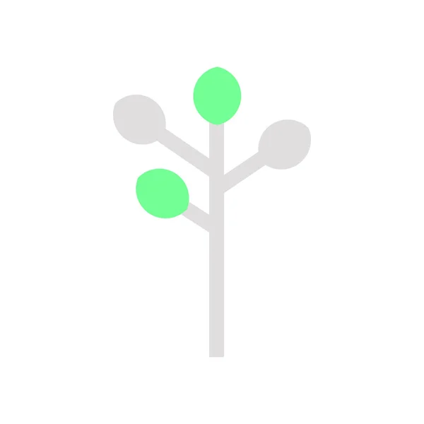 Árbol icono Vector - Plantas signo — Vector de stock