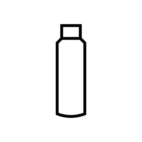 Fles teken icoon-plastic fles icoon illustratie — Stockvector