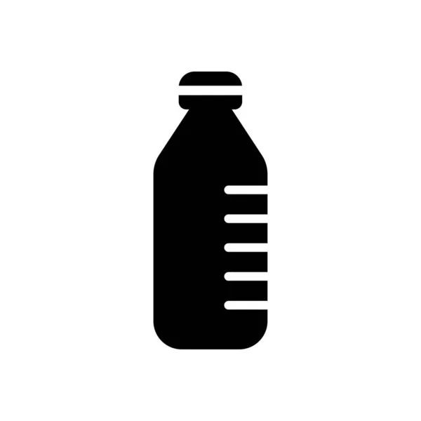 Bottle sign icon - Plastic bottle icon illustration — Stock Vector
