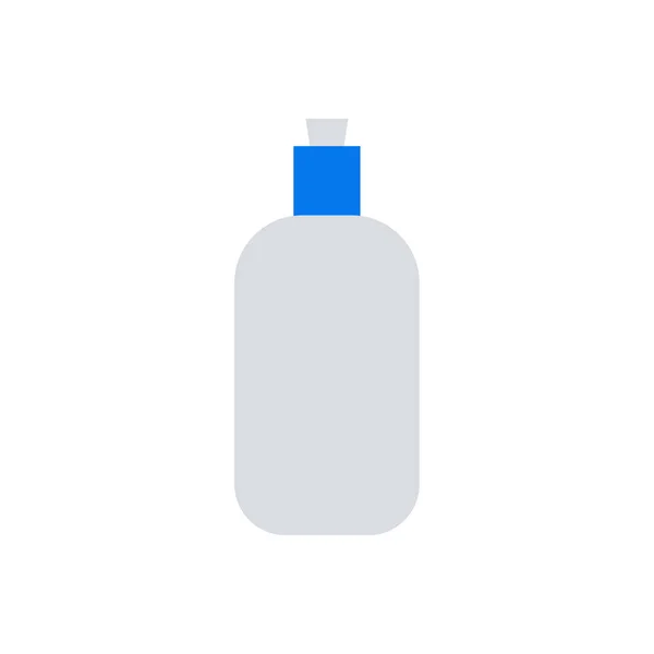 Ikona Znak Butelki Plastikowa Butelka Ikona Ilustracja — Wektor stockowy