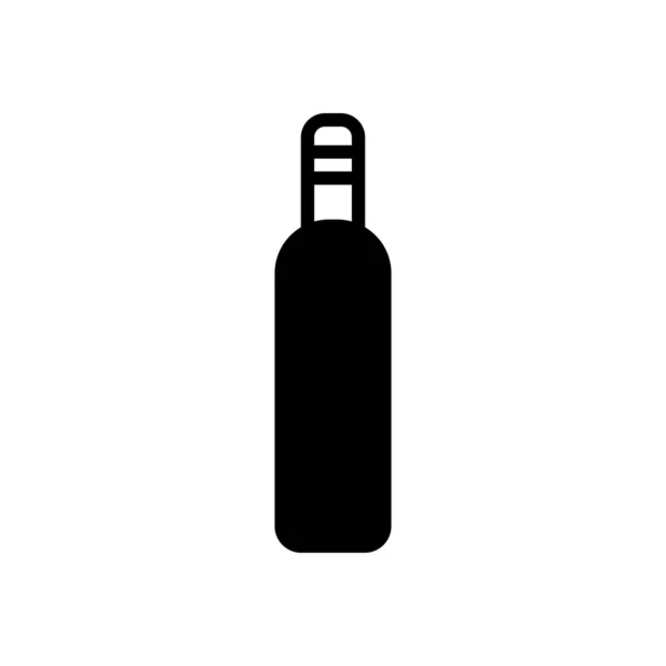 Ícone de sinal de garrafa - Ilustração de ícone de garrafa de plástico —  Vetores de Stock