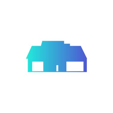 Ana sayfa simgesi-ev işareti vektör-degrade