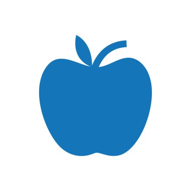 Bir Apple Icon mavi